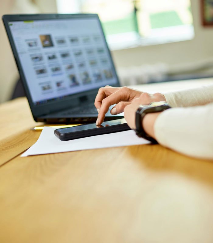 VIB Technologies website design image